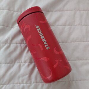 NWOT Starbucks 2025 MiiR Red Bow Ribbons Holiday Travel Cup